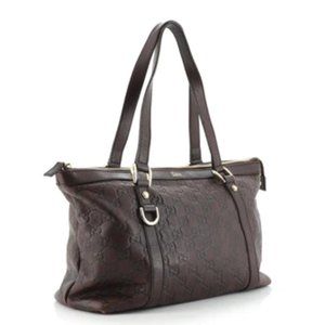 GUCCI | 100% AUTHENTIC Abbey Tote Guccissima Leather Medium